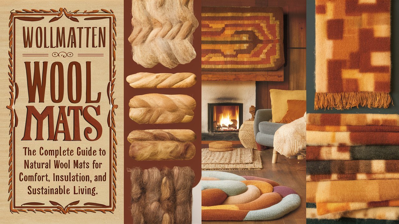 Wollmatten: The Complete Guide to Natural Wool Mats for Comfort, Insulation, and Sustainable Living